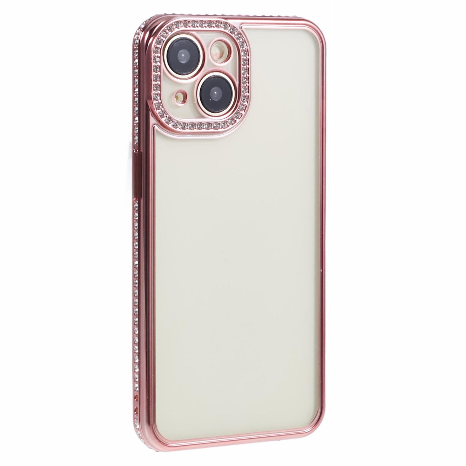 For iPhone 14 Plus Case Shiny Rhinestones Flexible TPU Phone Cover For iPhone 14 Plus Case Shiny Rhinestones Flexible TPU Phone Cover